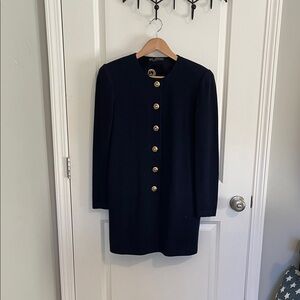 EUC St John Basics Navy Duster, Size M
